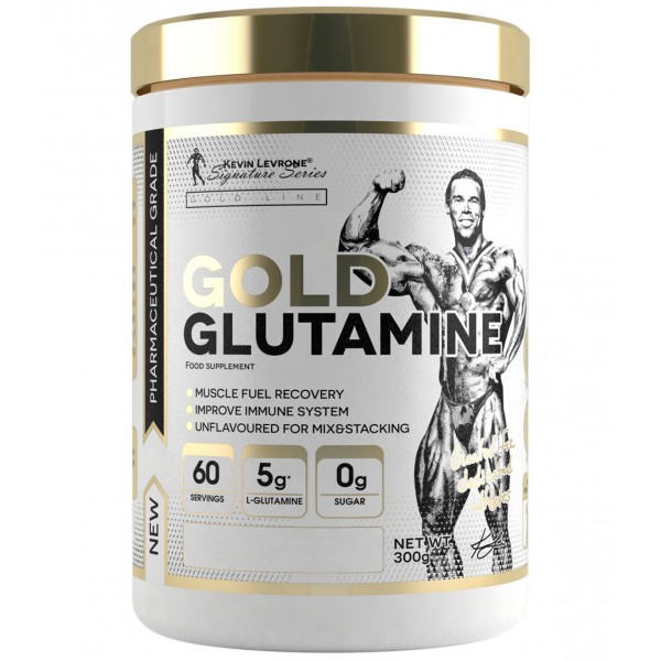 GOLD GLUTAMINE 300G BY KEVIN LEVRONE