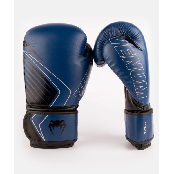 VENUM CONTENDER 2.0 BOXING GLOVES - NAVY/SAND