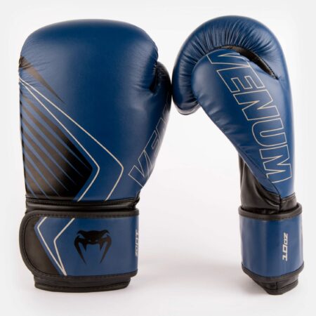VENUM CONTENDER 2.0 BOXING GLOVES - NAVY/SAND