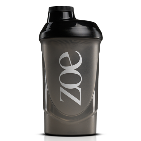 Zoe Fit & Style Black Shaker 600 ml