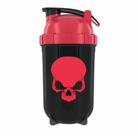 SHAKER WARCRY® 500ML BLACK-RED