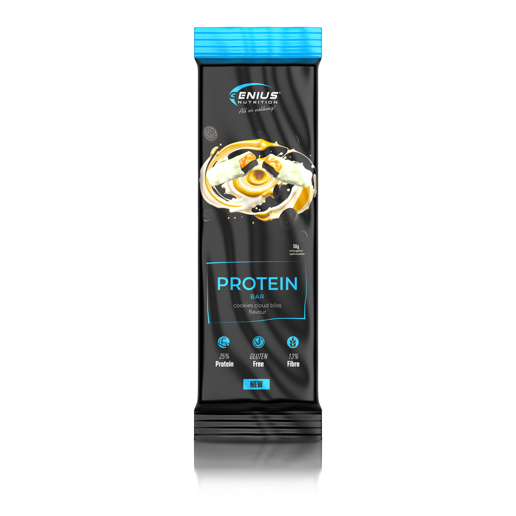 GENIUS NUTRITION MULTILAYER PROTEIN BAR 50G Cookies cloud bliss
