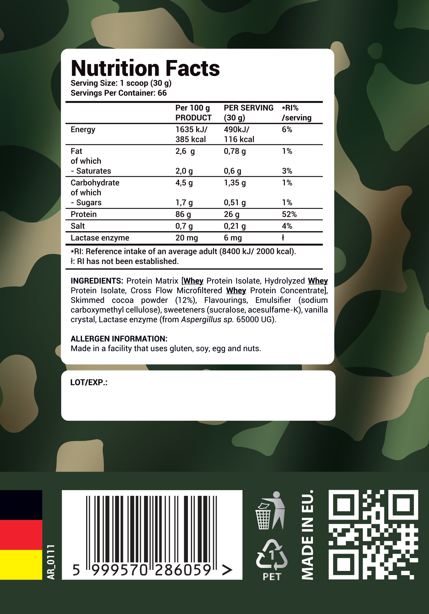 ARMY1 ISO1 2000g - Image 2